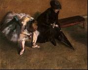 Edgar Degas Waiting oil painting picture wholesale